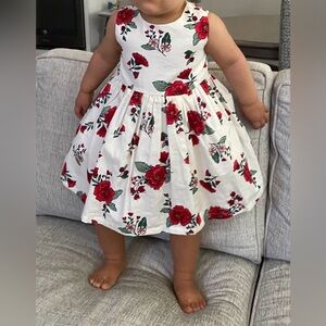 Floral Sleeveless Carter’s dress size 12m
